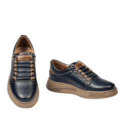 Scarpe sportive adolescenti 8006 indaco combinato