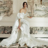 Sandali donna 1352 raso bianco lifestyle