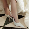 Sandali donna 1352 raso bianco lifestyle