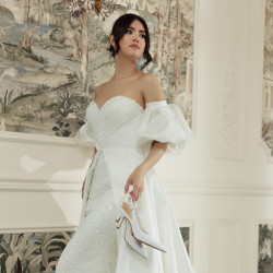 Sandali donna 1352 raso bianco lifestyle