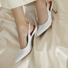 Sandali donna 1352 raso bianco lifestyle