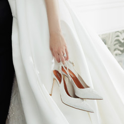 Sandali donna 1352 raso bianco lifestyle