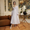 Sandali donna 1329 bianco perlato lifestyle