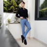 Scarpe casual uomo 989 nero velluto lifestyle