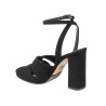 Sandali donna 1347 nero velluto