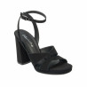 Sandali donna 1347 nero velluto