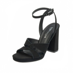 Sandali donna 1347 nero velluto