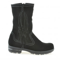 Stivali bambini 3208 nero velluto