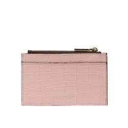 Portafoglio 209g coccodrillo rosa cipria