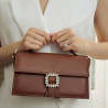 Borsa donna a mano 039g marrone cognac lifestyle
