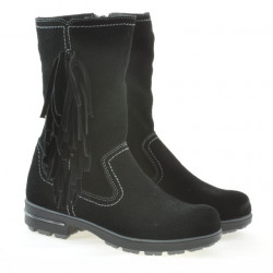 Stivali bambini 3208 nero velluto