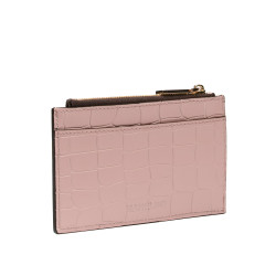 Portafoglio 209g coccodrillo rosa cipria