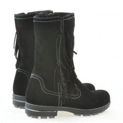 Stivali bambini 3208 nero velluto