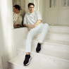 Scarpe casual/sport uomo 986 nero combinato lifestyle