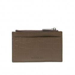 Portacarte 209g 01 croco marrone scuro