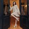 Sandali donna 1310 sabbia velour