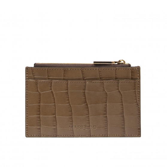 Portafoglio 209g croco marrone