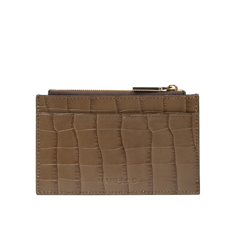 Portafoglio 209g croco marrone