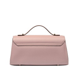 Borsa da donna a tracolla 041g rosa cipria saffiano