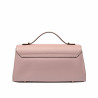 Borsa da donna a tracolla 041g rosa cipria saffiano