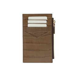 Portafoglio 209g croco marrone