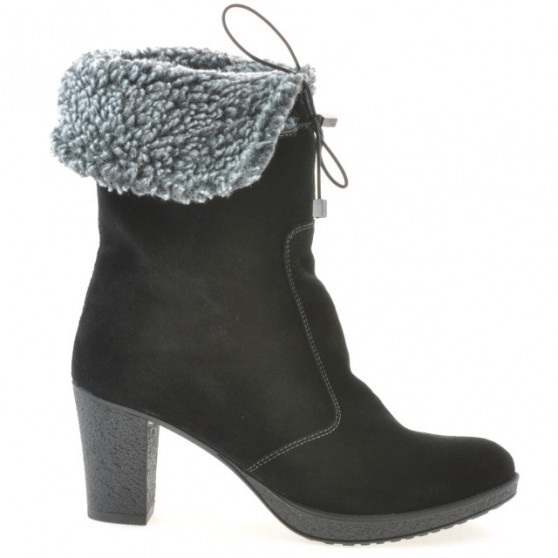 Stivali donna 3266 nero velluto