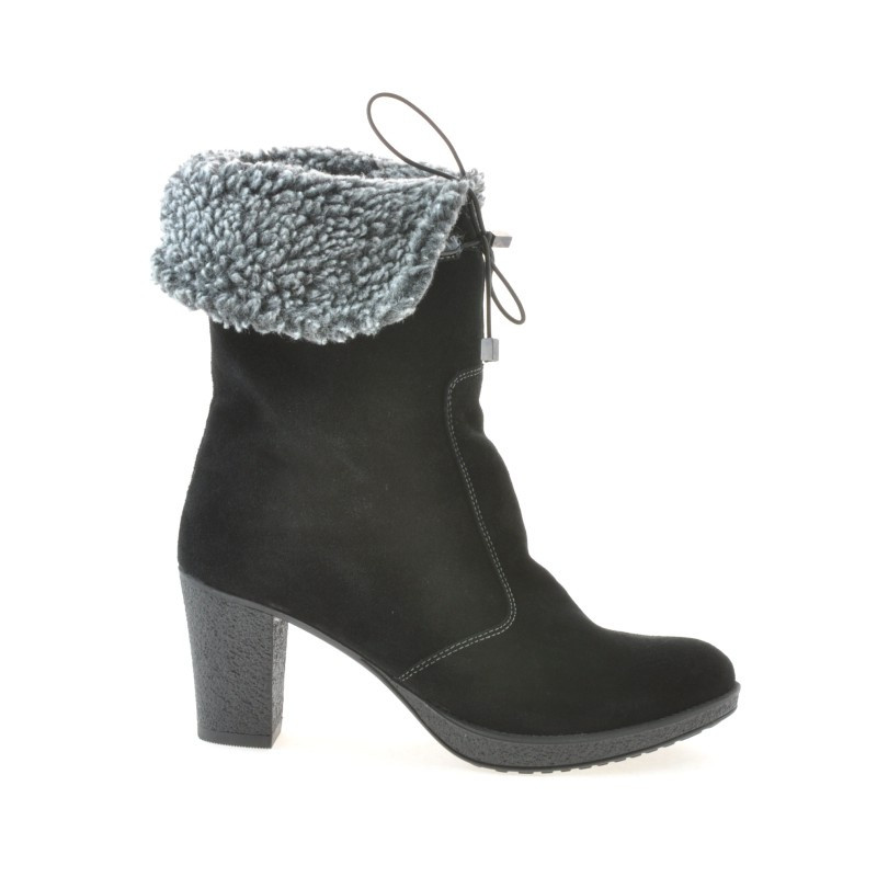 Stivali donna 3266 nero velluto