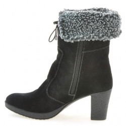 Stivali donna 3266 nero velluto