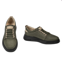 Scarpe sportive adolescenti 8006 bufo kaki combinato