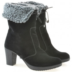Stivali donna 3266 nero velluto