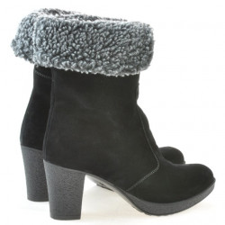Stivali donna 3266 nero velluto