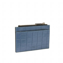 Portafoglio 209g croco blue sky