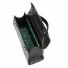 Borsa da donna a tracolla 041g coccodrillo verniciato nero