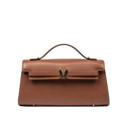 Borsa da donna a tracolla 041g marrone cognac