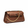 Borsa da donna a tracolla 041g marrone cognac