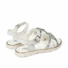 Sandali per bambini 539-1 bianco combinato