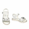Sandali per bambini 539-1 bianco combinato