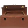 Borsa da donna a tracolla 041g marrone cognac