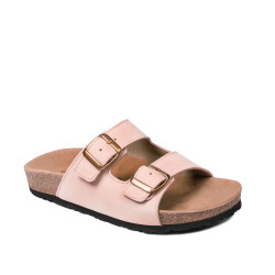 Sandali donna 5117 nabuk pesca