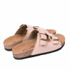 Sandali donna 5117 nabuk pesca