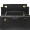 Borsa donna a tracolla 041g nera napa