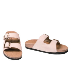 Sandali donna 5117 nabuk pesca