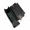 Borsa donna a tracolla 041g nera napa