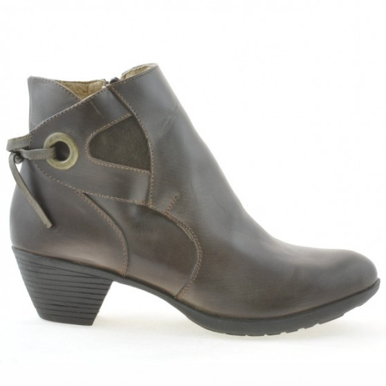Stivaletti donna 3229 a caffè