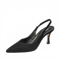 Sandali donna 1343 nero velluto