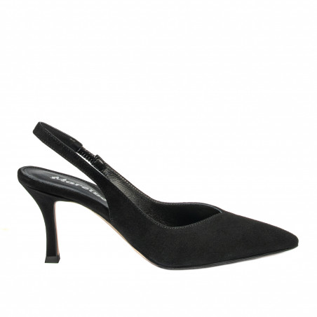 Sandali donna 1343 nero velluto