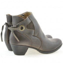 Stivaletti donna 3229 a caffè