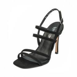 Sandali donna 1345 nero velluto