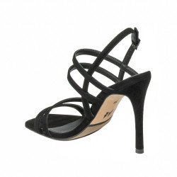 Sandali donna 1345 nero velluto