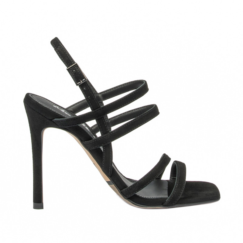 Sandali donna 1345 nero velluto